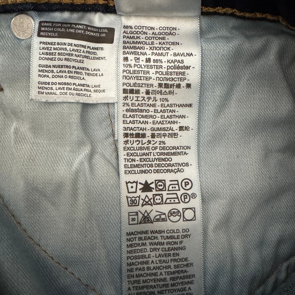 Levi's 502 Taper Fit Jeans - Size 32 x 30 - Picture 8 of 9
